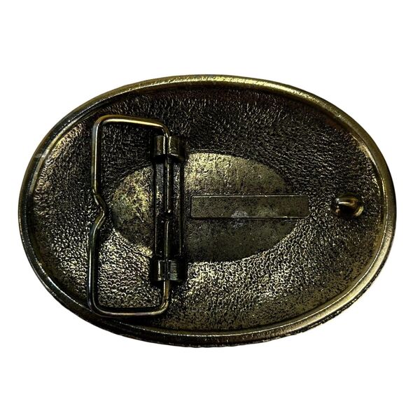 Vtg Harry S Truman Independence Missouri Commemorative Belt Buckle Centennial - Picture 2 of 2